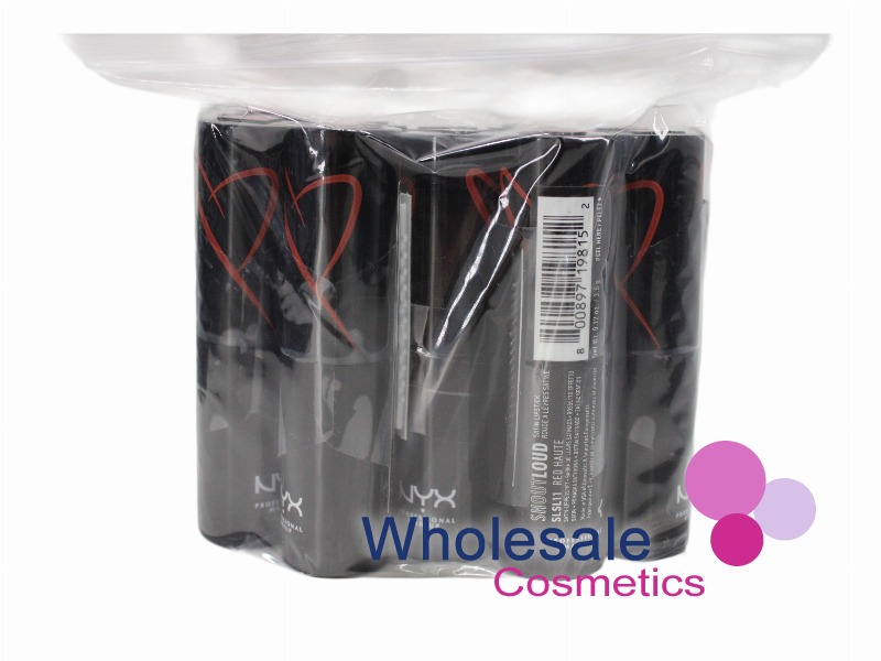 2 x NYX Professional Shout Loud Satin Lipstick - 11 RED HAUTE